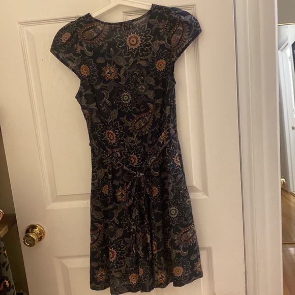 PAISLEY Patterned Louche Cathleen Mini Dress 4 Casual Summer - Picture 3 of 7